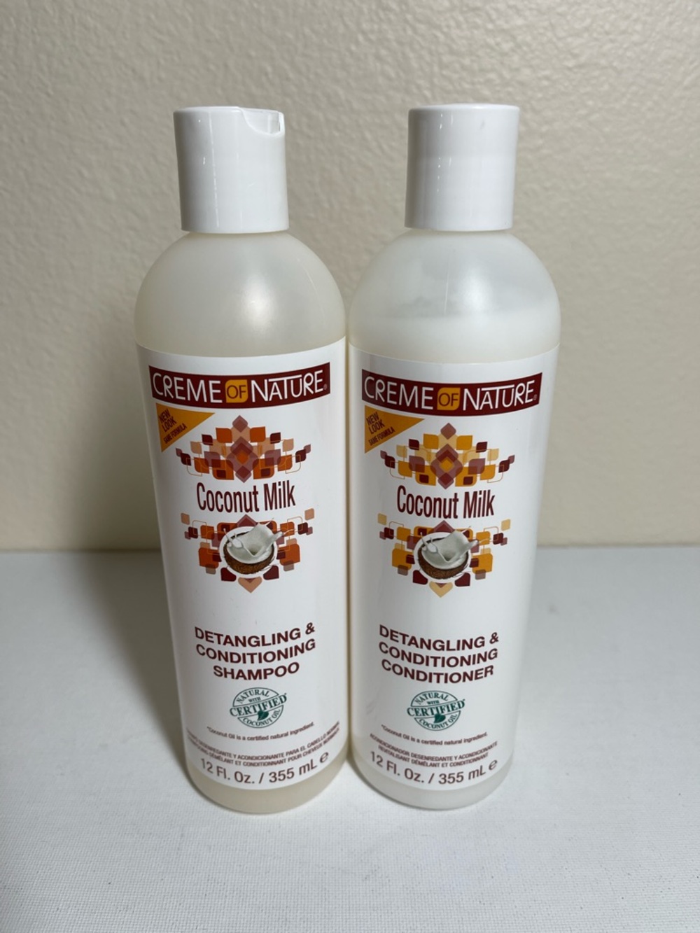 Creme of Nature Coconut Milk Detangling & Conditioning Set